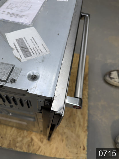 KitchenAid 24 inch Smart Compatible Double Electric Wall Oven with Self + Steam Cleaning ( Fingerprint Resistant Stainless Steel )