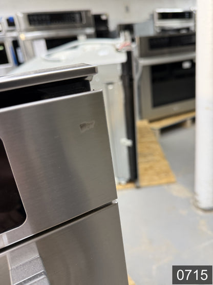 KitchenAid 24 inch Smart Compatible Double Electric Wall Oven with Self + Steam Cleaning ( Fingerprint Resistant Stainless Steel )