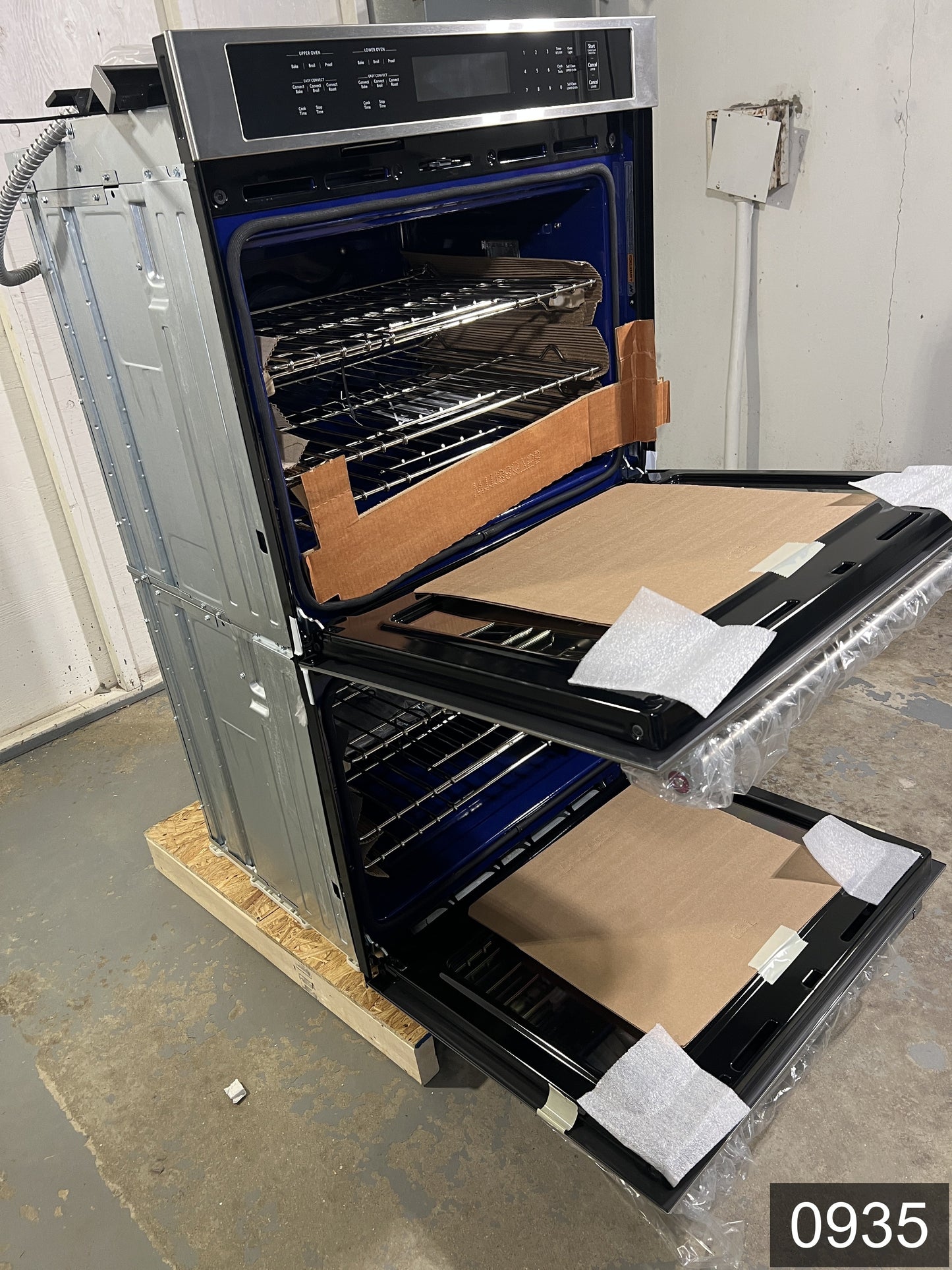 KitchenAid 30 inch Double Electric Wall Oven with Self-cleaning ( Stainless Steel )