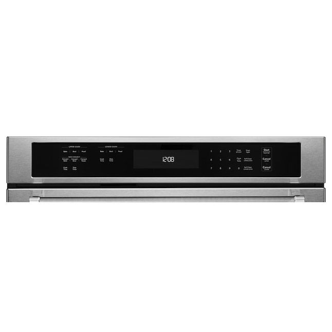 KitchenAid 30 inch Double Electric Wall Oven with Self-cleaning ( Stainless Steel )