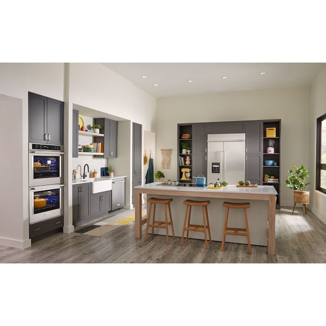 KitchenAid 30 inch Double Electric Wall Oven with Air Fry Self-cleaning ( Stainless Steel )