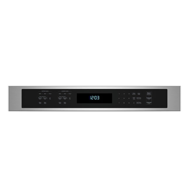 KitchenAid 30 inch Double Electric Wall Oven with Air Fry Self-cleaning ( Stainless Steel )