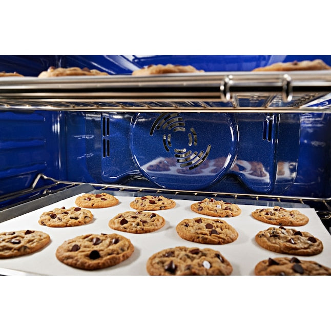 KitchenAid 30 inch Double Electric Wall Oven with Air Fry Self-cleaning ( Stainless Steel )