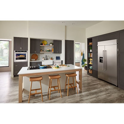 KitchenAid 30 inch Single Electric Wall Oven with Air Fry Single-fan and Self-cleaning ( Stainless Steel )