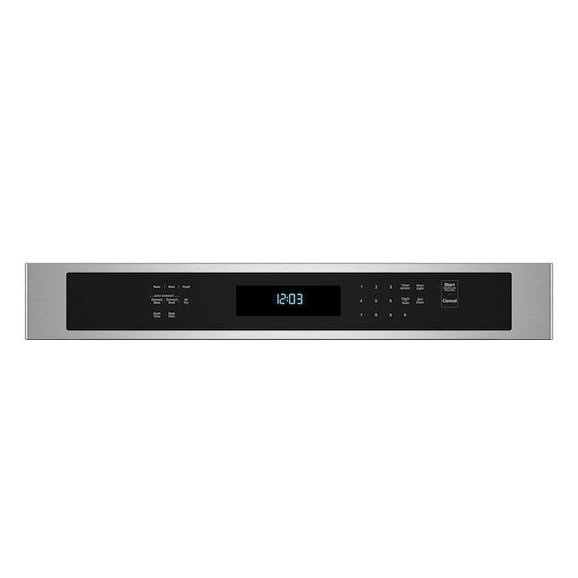 KitchenAid 30 inch Single Electric Wall Oven with Air Fry Single-fan and Self-cleaning ( Stainless Steel )