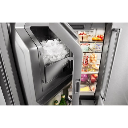 KitchenAid Standard-Depth 25.8-cu ft 5 -Door French Door Refrigerator with Ice Maker with Water and Ice Dispenser ( Stainless steel )
