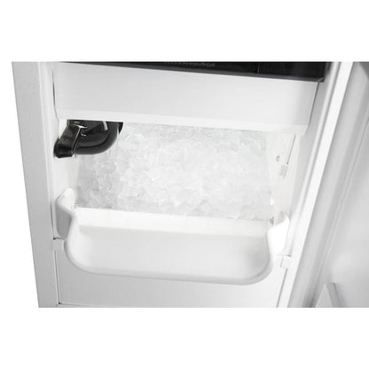 KitchenAid 22.8-lb Ice Per day Cubed Ice Maker ( Stainless Steel with PRINTSHIELD )