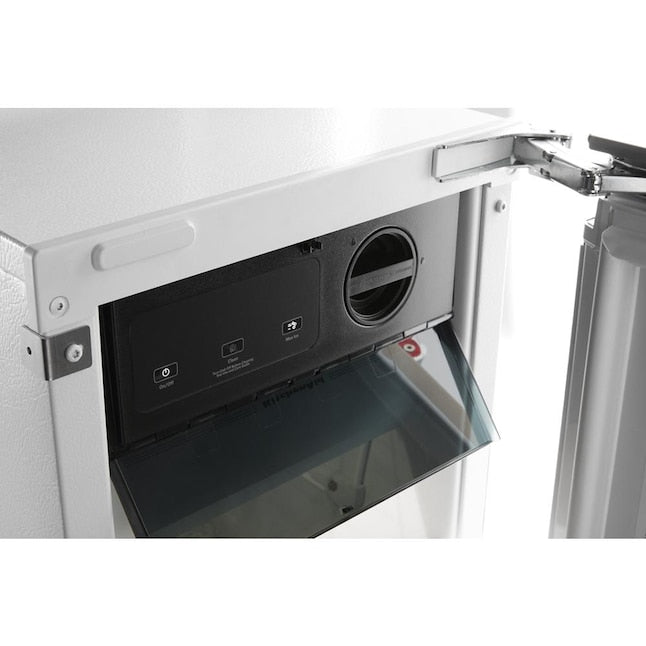 KitchenAid 22.8-lb Ice Per day Cubed Ice Maker ( Stainless Steel with PRINTSHIELD )