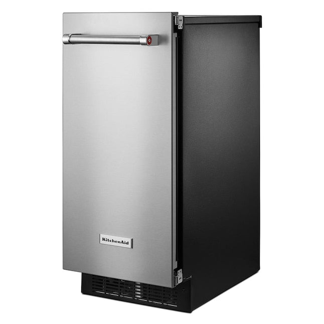 KitchenAid 22.8-lb Ice Per day Cubed Ice Maker ( Stainless Steel with PRINTSHIELD )