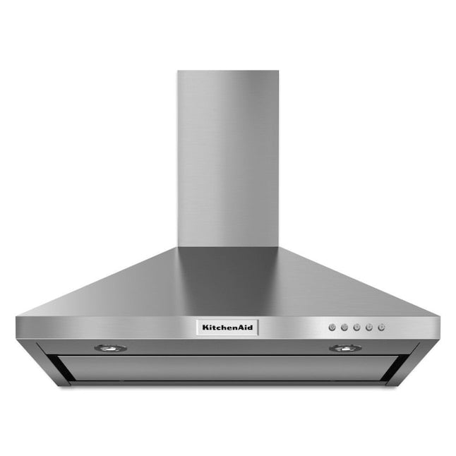 KitchenAid 30 inch Convertible 400.0000-CFM Recirculating Stainless steel Wall-Mounted Range Hood with Charcoal Filter