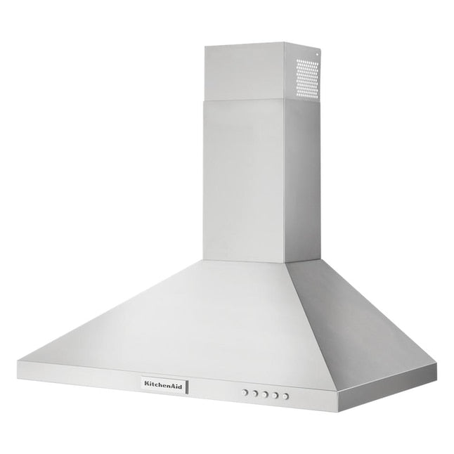 KitchenAid 30 inch Convertible 400.0000-CFM Recirculating Stainless steel Wall-Mounted Range Hood with Charcoal Filter