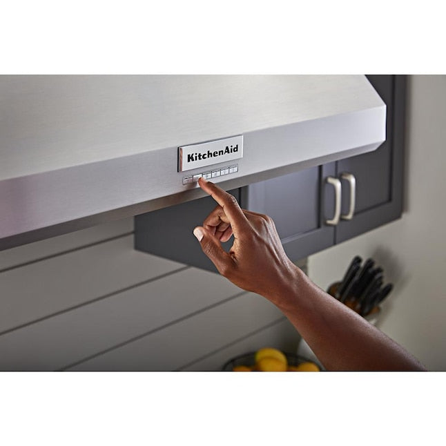 KitchenAid 36 inch Ducted 1170-CFM Stainless Steel Wall-Mounted Range Hood