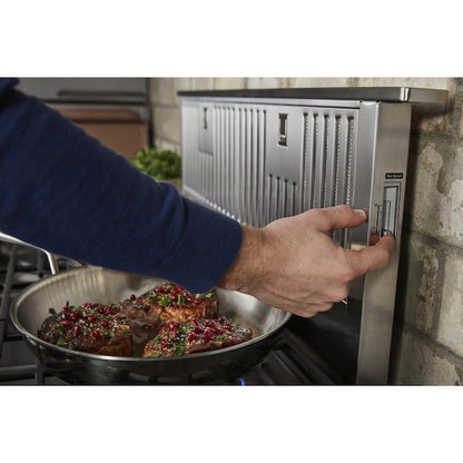KitchenAid 36 inch Telescoping Stainless steel Ducted Downdraft Range Hood