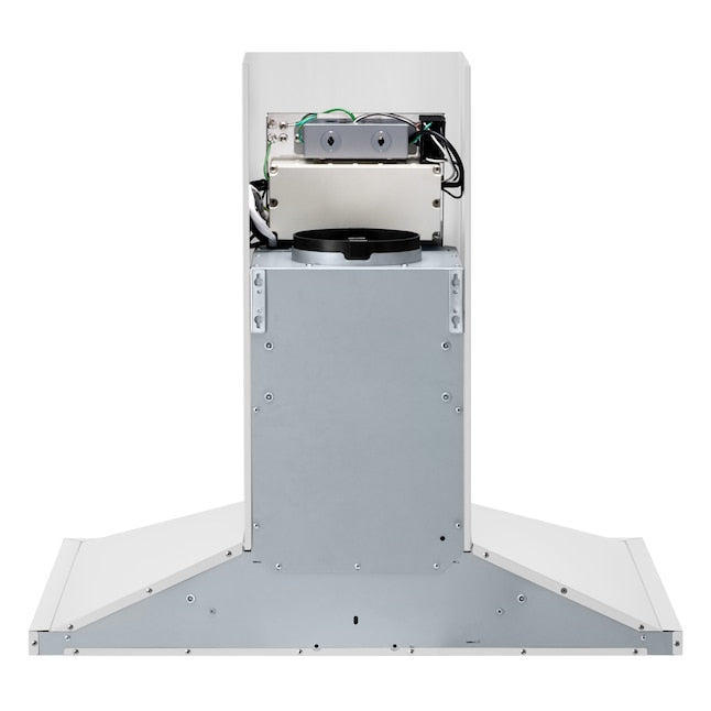 LG 30 inch Ducted 600-CFM Essence White Wall-Mounted Range Hood