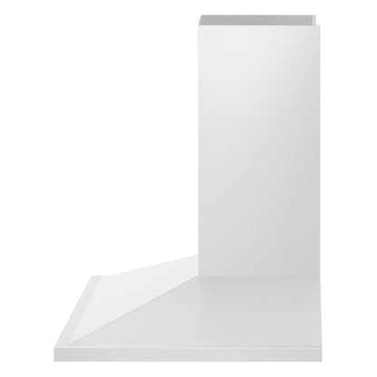 LG 30 inch Ducted 600-CFM Essence White Wall-Mounted Range Hood