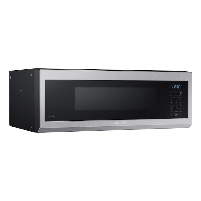 Samsung Smart SLIM 1.1-cu ft Low Profile 29.88-in Over-the-Range Microwave ( Fingerprint Resistant Stainless Steel )