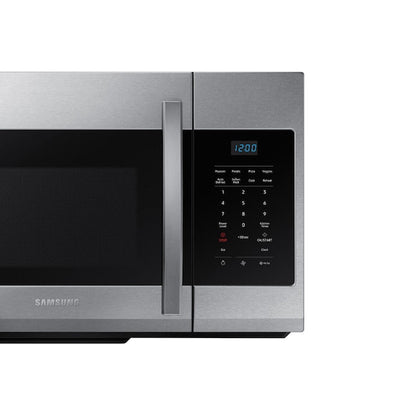 Samsung 1.7-cu ft 29.9-in Over-the-Range Microwave ( Fingerprint Resistant Stainless Steel )
