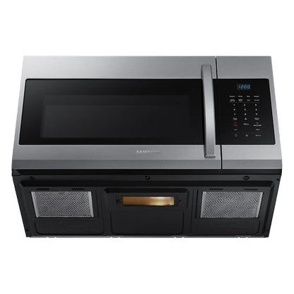Samsung 1.7-cu ft 29.9-in Over-the-Range Microwave ( Fingerprint Resistant Stainless Steel )