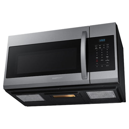 Samsung 1.7-cu ft 29.9-in Over-the-Range Microwave ( Fingerprint Resistant Stainless Steel )