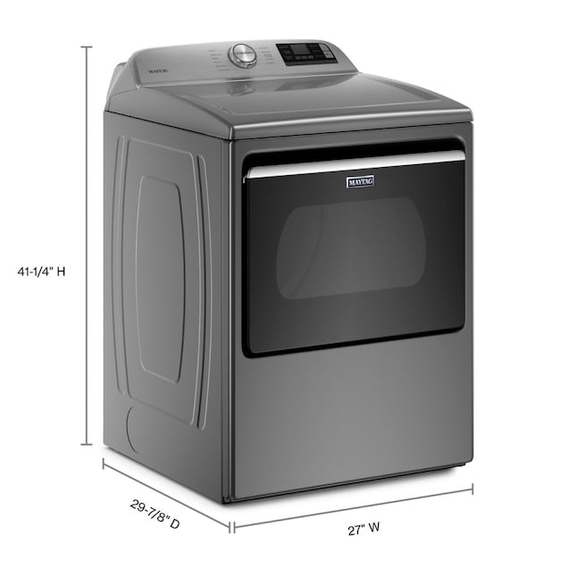 Maytag 7.4-cu ft Vented Electric Dryer ( Metallic Slate )