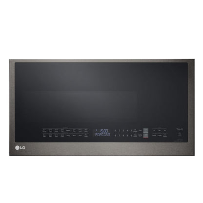 LG 1.7-cu ft Air Fry 29.94-in Over-the-Range Convection Microwave with Sensor Cooking ( PrintProof Black Stainless Steel )
