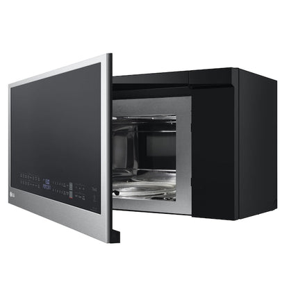 LG 1.7-cu ft Air Fry 29.94-in Over-the-Range Convection Microwave with Sensor Cooking ( PrintProof Stainless Steel )