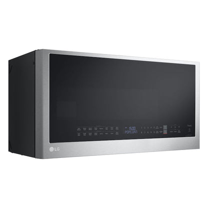 LG 1.7-cu ft Air Fry 29.94-in Over-the-Range Convection Microwave with Sensor Cooking ( PrintProof Stainless Steel )