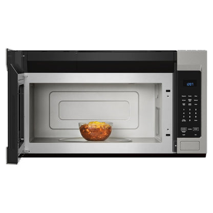 Maytag 1.7-cu ft 29.88-in Over-the-Range Microwave with Sensor Cooking ( Fingerprint Resistant Stainless Steel )