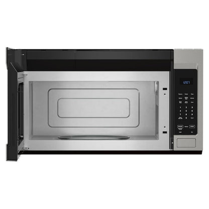 Maytag 1.7-cu ft 29.88-in Over-the-Range Microwave with Sensor Cooking ( Fingerprint Resistant Stainless Steel )