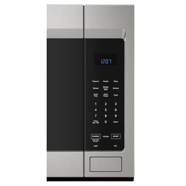 Maytag 1.7-cu ft 29.88-in Over-the-Range Microwave with Sensor Cooking ( Fingerprint Resistant Stainless Steel )