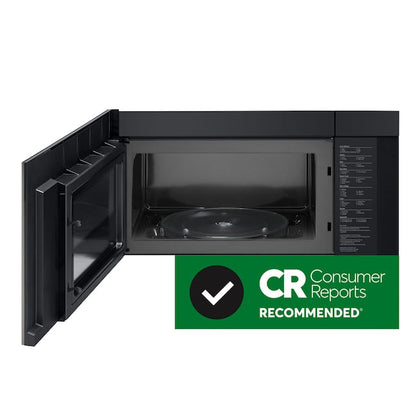 LG 2.0-cu ft 29.88-in Over-the-Range Microwave with Sensor Cooking ( PrintProof Black Stainless Steel )