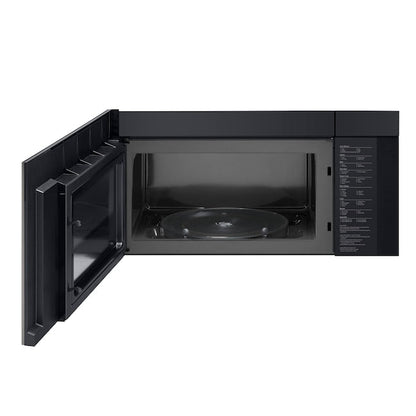 LG 2.0-cu ft 29.88-in Over-the-Range Microwave with Sensor Cooking ( PrintProof Black Stainless Steel )