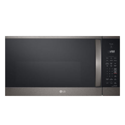 LG 1.8-cu ft 29.88-in Over-the-Range Microwave with Sensor Cooking ( PrintProof Black Stainless Steel )