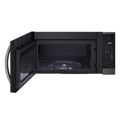 LG 1.8-cu ft 29.88-in Over-the-Range Microwave with Sensor Cooking ( PrintProof Black Stainless Steel )