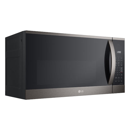 LG 1.8-cu ft 29.88-in Over-the-Range Microwave with Sensor Cooking ( PrintProof Black Stainless Steel )