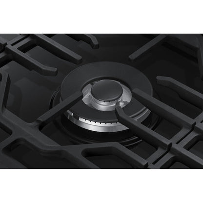 Samsung 36-in 5 burners Black Stainless steel Gas Cooktop (Griddle Included)