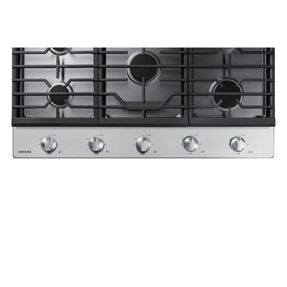 Samsung 36-in 5 burners Stainless steel Gas Cooktop