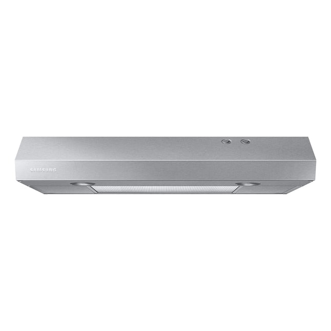 Samsung 30 inch Convertible 200-CFM Stainless Steel Under Cabinet Range Hood with Charcoal Filter