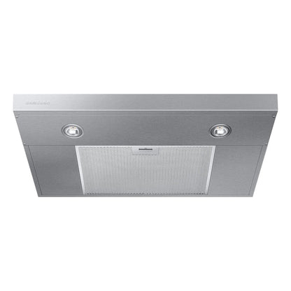 Samsung 30 inch Convertible 200-CFM Stainless Steel Under Cabinet Range Hood with Charcoal Filter