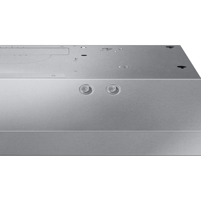 Samsung 30 inch Convertible 200-CFM Stainless Steel Under Cabinet Range Hood with Charcoal Filter