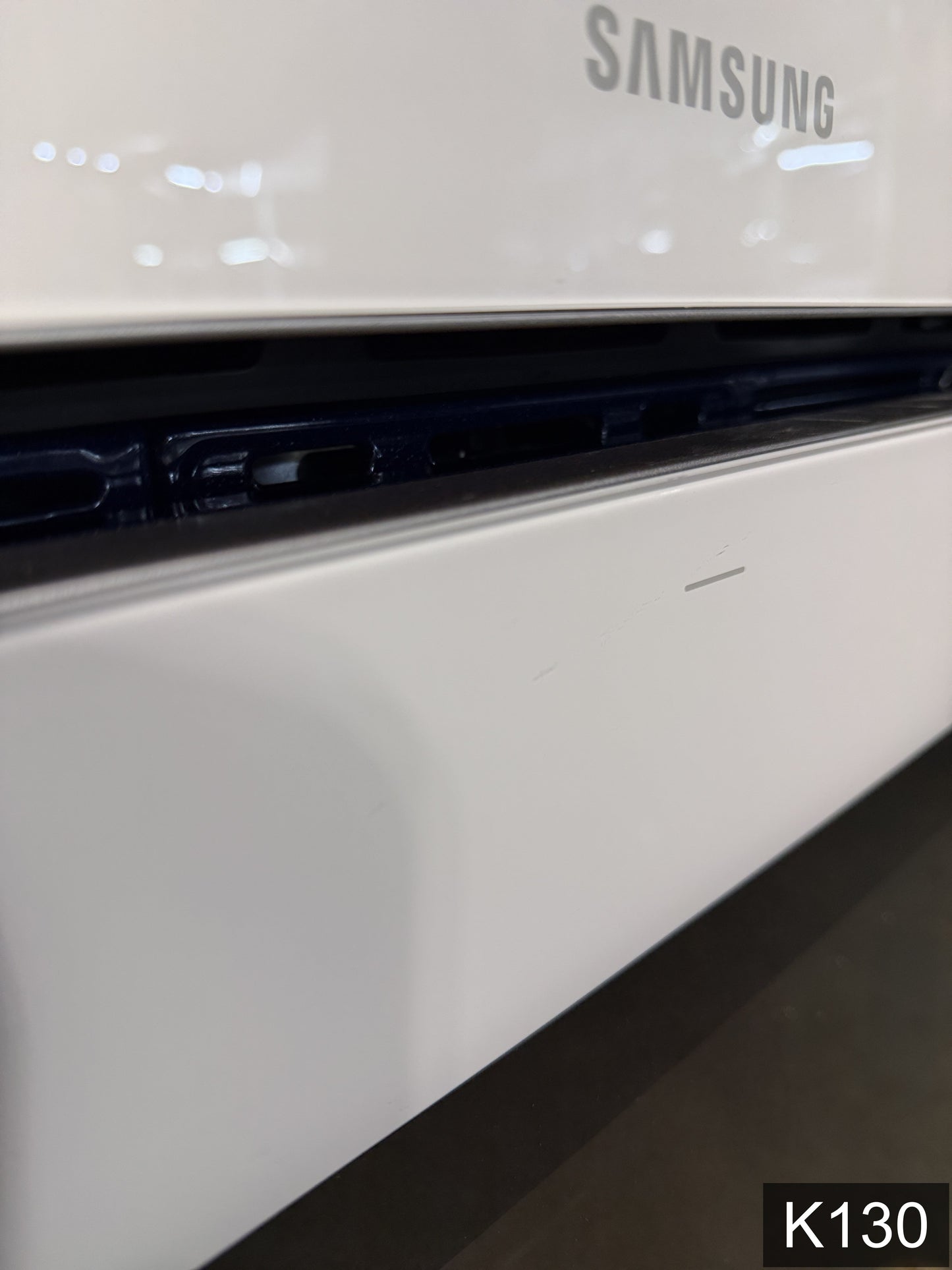 Samsung Bespoke 30 inch Self + Steam Cleaning Air Fry Smart Compatible Microwave Wall Oven Combo ( White Glass )