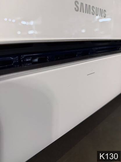 Samsung Bespoke 30 inch Self + Steam Cleaning Air Fry Smart Compatible Microwave Wall Oven Combo ( White Glass )