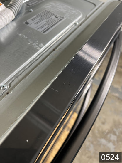 Samsung 30 inch Self + Steam Cleaning Smart Compatible Microwave Wall Oven Combo ( Fingerprint Resistant Black Stainless Steel )