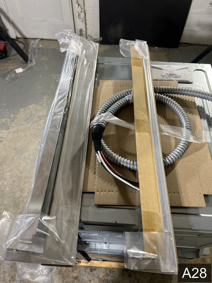 Samsung 30 inch Self + Steam Cleaning Smart Compatible Microwave Wall Oven Combo ( Stainless Steel )