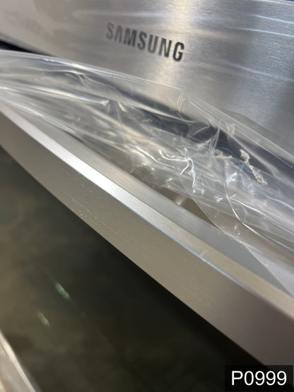 Samsung 30 inch Self + Steam Cleaning Smart Compatible Microwave Wall Oven Combo ( Stainless Steel )