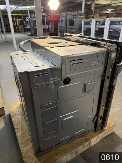 Samsung Steam Cook with Flex Duo 30 inch Single Electric Wall Oven True Convection and Self-cleaning ( Fingerprint Resistant Black Stainless Steel )