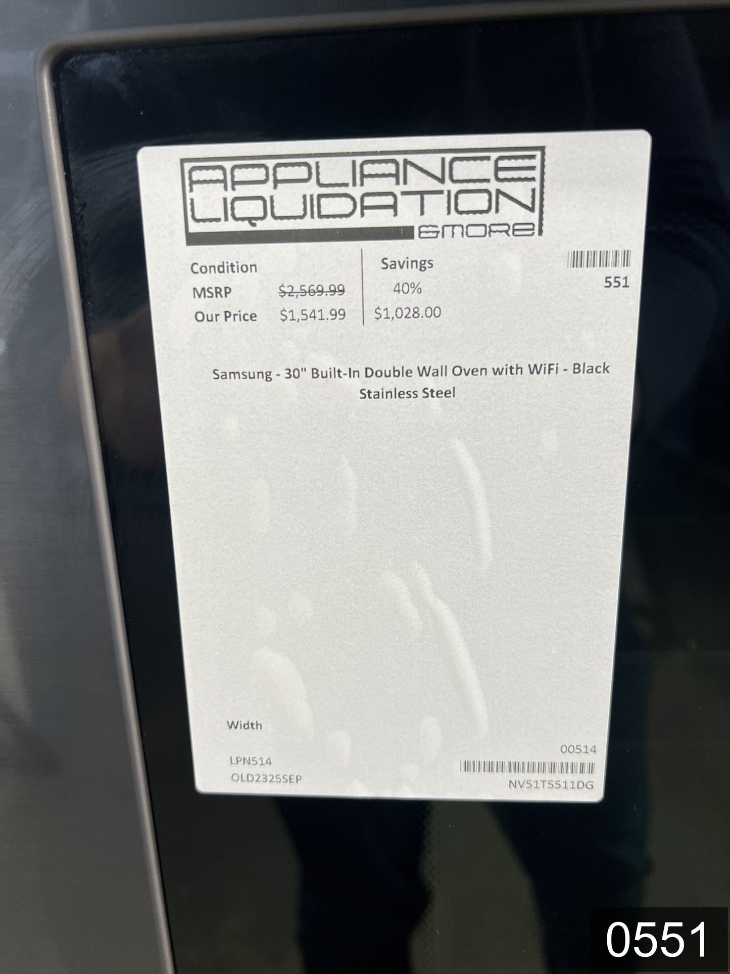 Samsung 30 inch Smart Compatible Double Electric Wall Oven with Self + Steam Cleaning ( Fingerprint Resistant Black Stainless Steel )