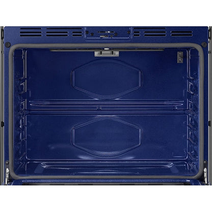 Samsung 30 inch Smart Compatible Double Electric Wall Oven with Self + Steam Cleaning ( Stainless Steel )