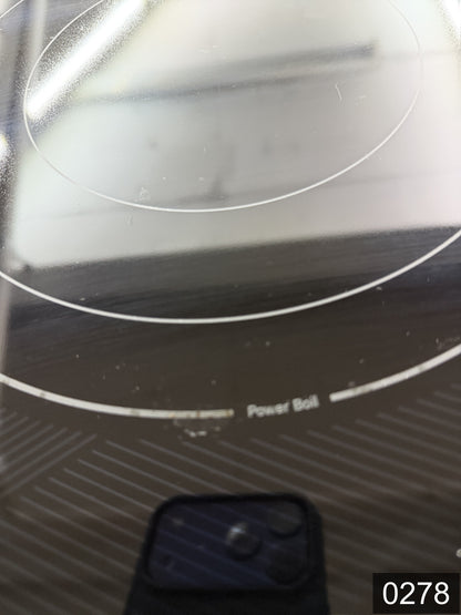 GE Profile 36-in 5 burners Smooth surface Black Smart Compatible Electric Cooktop