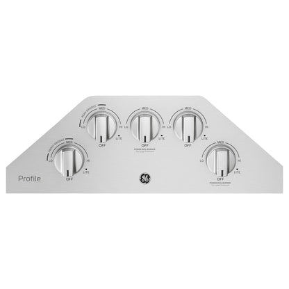 GE Profile 36-in 5 burners Stainless steel Gas Cooktop
